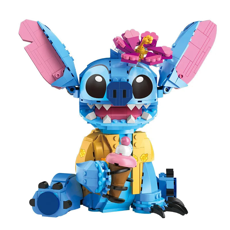 Cartoon Character Building Block Set - DIY Construction Model Kit - Ages 14+ - Creative Assembly Toy - Home Decor Display Piece