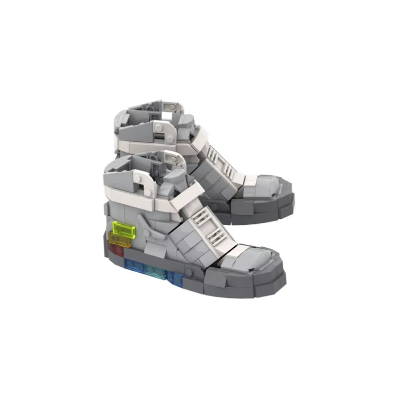 Goldmoc Skateboard Shoes Model Building Blocks Toys Movies Series Children DIY Assembly Bricks Toys