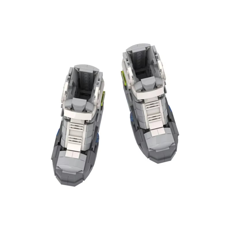 Goldmoc Skateboard Shoes Model Building Blocks Toys Movies Series Children DIY Assembly Bricks Toys