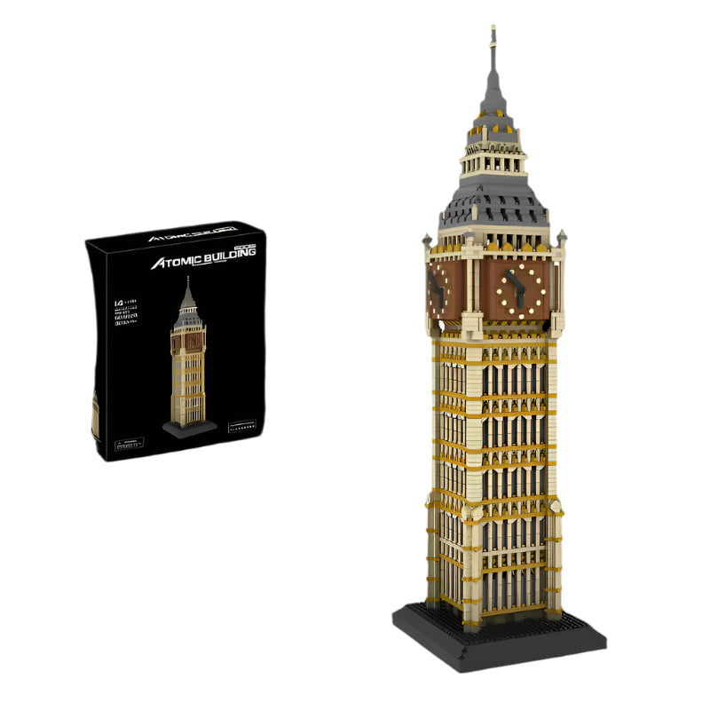 Dropshiping Building Toys Mini Blocks Kids 3D Puzzles Construction Toys Educational Micro Blocks Big Ben Souvenir Gift Items