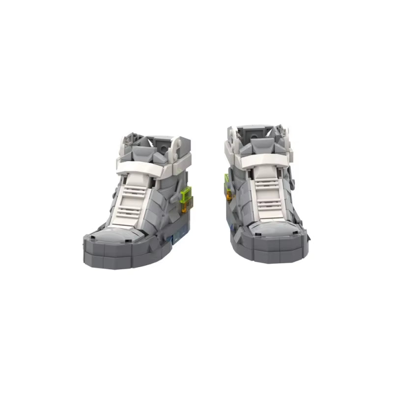 Goldmoc Skateboard Shoes Model Building Blocks Toys Movies Series Children DIY Assembly Bricks Toys