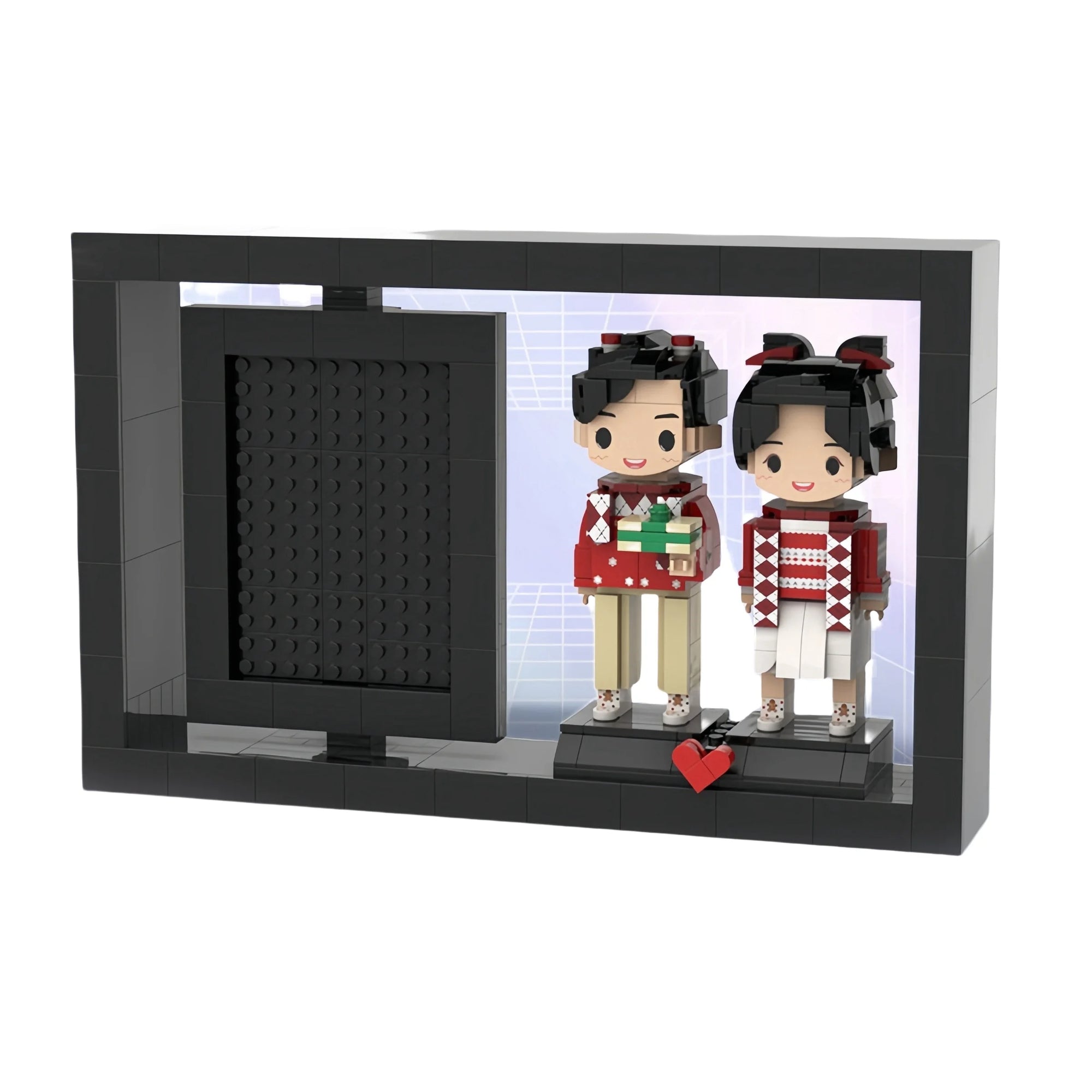 Character Building Block Figure Set -  DIY Assembly Toy - Ages 8+ - 1:12 Scale Model - ABS Plastic Construction Kit
