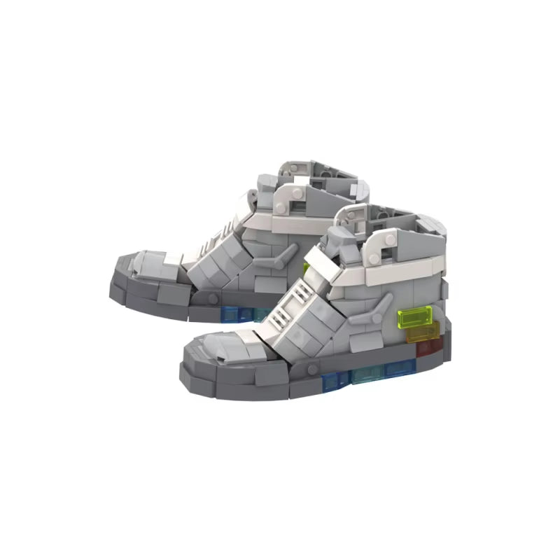 Goldmoc Skateboard Shoes Model Building Blocks Toys Movies Series Children DIY Assembly Bricks Toys